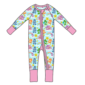 Toplu bambu pijama gizem kutusu çocuklar rastgele stilleri karakter baskı Romper bebek bambu Zippy kör kutu gemi hazır - Product Image 5