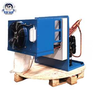 เครื่องควบคุมอัจฉริยะติดผนัง ระบบปรับอากาศแบบอินเวอร์เตอร์ แยกส่วน ระบายความร้อนด้วยอากาศ สำหรับแช่แข็งเนื้อ ระบบทำความเย็นด้วยอากาศ 220V 380V 2HP 3HP - Product Image 5