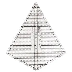 Tapete de corte acrílico, impresso, revestimento, ferramentas de medição, metade quadrada, triângulo perspex, colcha, régua