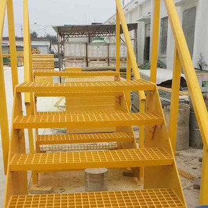 Fiberglass Grating Multiple Sizes Moulding For Factory Platform Walkway <b>Drain</b> <b>Cover</b> Tree Grate Customizable - Product Image 2