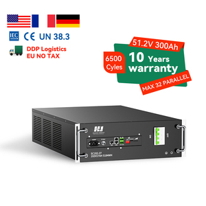 แบตเตอรี่ลิเธียมไอออนสำหรับเก็บพลังงาน 20kw 30kw 40kw 51.2V 200ah 280ah 300ah 400ah 500ah 600ah 48V แบตเตอรี่ 20kwh 48v ลิเธียม - Product Image 2
