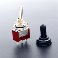 Mini interrupteur à bascule 6A 125VAC SPDT subminiature pour équipement électrique