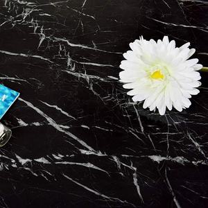 Papel Tapiz de Mármol Negro, Papel Tapiz Autoadhesivo, <span class=keywords><strong>Vinilo</strong></span> Removible Impermeable, Papel de Contacto <span class=keywords><strong>para</strong></span> <span class=keywords><strong>Encimera</strong></span> de Cocina - Product Image 4