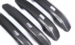 มือจับประตูคาร์บอนไฟเบอร์แบบแห้ง สำหรับ AUDI Audi Carbon A4/4L A5 Q5L SQ5 B9 รุ่น AUDCF003 - Product Image 2