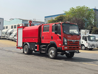 Camión de Bomberos Sanhuan 4x2 de Uso Municipal e Industrial con Tanque de Agua de 5000L, Directo de Fábrica