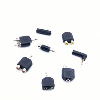 Connecteur noir 6,5 mm, prise mâle vers connecteur RCA femelle, prise RCA femelle, connecteur mâle