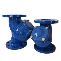 Filtre en forme de Y en fonte ductile pour tuyaux de chauffage par le sol, eau du robinet et eaux usées
