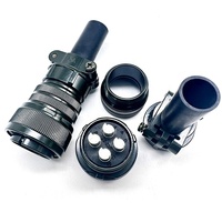 Conector DIN MIL-C-5015 22-22P 22-22S MS3102A/E/F/R MS3106A/E/F/R MS3108A/E/F, Enchufe y Receptáculo, Cable Militar IP67 para Automoción