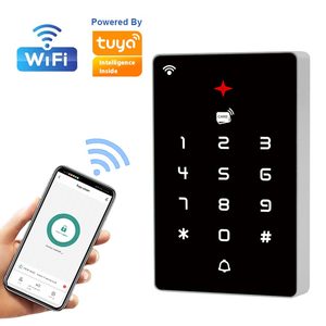 Timy Wifi cửa Bàn phím IP68 không thấm nước Standalone RFID an ninh kiểm soát truy cập ứng dụng di động điều khiển chuông thiết lập lại tính năng sinh trắc học - Product Image 1
