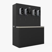 Système rotatif intelligent 400GPD-Robinet chaud/froid silencieux, filtre antibactérien 99.9% pour cliniques/maison