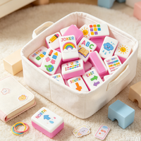 Ensemble de Mahjong sur le thème des rêves personnalisé, pièces de Mahjong pour enfants, Mahjong fantastique en acrylique, fabricant américain de Mahjong