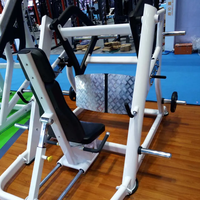 Équipement de musculation et de fitness pour salle de sport commerciale ASJ, à charge par plaques, 45 kg °   Appareil de musculation des jambes pour la maison