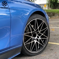 Jantes forgées sur mesure DW Argent Noir Corallite à rayons 17 18 19 20 21 22 pouces Culvert Gatehouse pour BMW F80 M3 M2 F30 F31 F34 G20