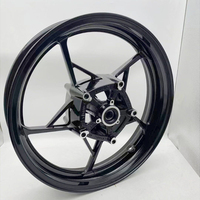 Nouvel ensemble de moyeux de roue avant et arrière renforcés en alliage d'aluminium entièrement forgé pour moto de course Z650 Ninja650