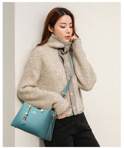Bolsos de Hombro Cruzados de Cuero PU Suave de Alta Calidad para Mujer, Bolso de Mano de Gran Capacidad, Nueva Tendencia de Moda, Bolso Tote de Diseñador para Mujer - Product Image 2