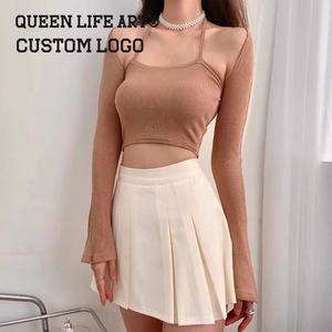 Custom 2024 Y2K Style Womens Sweat Pants Set Profesional Fabricante's <span class=keywords><strong>Hot</strong></span> Fashion Winter Cord in China Técnica bordada - Product Image 2