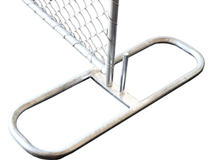 이동식 온도 펜싱 건설 현장 금속 모바일 패널 임시 울타리 체인 링크 메쉬 임대 패널 장벽 - Product Image 4