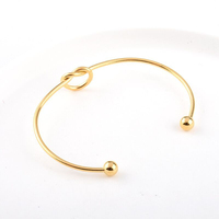 Bracelet ouvert torsadé poli pour femme, en acier inoxydable, trois couleurs (or, or rose, argent), 66 mm, élégant pour les soirées
