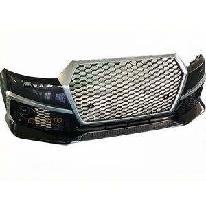 ชุดบอดี้คิตพลาสติก PP ใหม่ RSQ7,กันชนหน้าพร้อมตะแกรงรังผึ้งสำหรับ <span class=keywords><strong>Audi</strong></span> Q7 <span class=keywords><strong>SQ7</strong></span> 4MB 2016 <span class=keywords><strong>2017</strong></span> 2018 2019 2020 + - Product Image 3