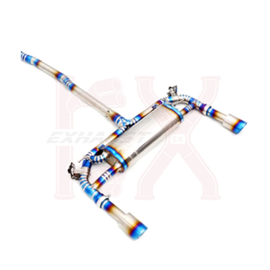 Système d'échappement (section intermédiaire et section arrière) pour <span class=keywords><strong>BMW</strong></span> Série <span class=keywords><strong>1</strong></span> <span class=keywords><strong>114i</strong></span> 116i 118i 120i <span class=keywords><strong>1</strong></span>.6T <span class=keywords><strong>F20</strong></span> F21, matériau en alliage de titane - Product Image 3