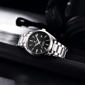 Berjani <b>Mechanical</b> <b>Watch</b> Stainless Steel Automatic Water Resistant Men's <b>Watch</b> PD-1688 - Product Image 3