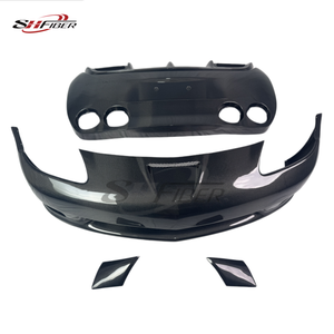 Kit carrosserie en fibre de carbone <span class=keywords><strong>Corvette</strong></span> C6, pour <span class=keywords><strong>Chevrolet</strong></span> <span class=keywords><strong>Corvette</strong></span> C6 Z06 Grand Sport 05-13, pare-chocs avant et arrière - Product Image 1