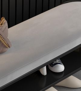 El banco <span class=keywords><strong>de</strong></span> zapatos <span class=keywords><strong>de</strong></span> entrada se puede sentar en la puerta, ligero <span class=keywords><strong>de</strong></span> lujo y almacenamiento avanzado sala <span class=keywords><strong>de</strong></span> estar hogar banco <span class=keywords><strong>de</strong></span> zapatos integrado - Product Image 4