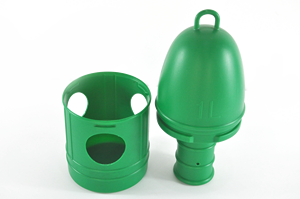 Cuenco de plástico <span class=keywords><strong>para</strong></span> alimentación de aves, dispensador <span class=keywords><strong>para</strong></span> mascotas, alimentador de palomas, contenedor de agua, botella de agua - Product Image 4