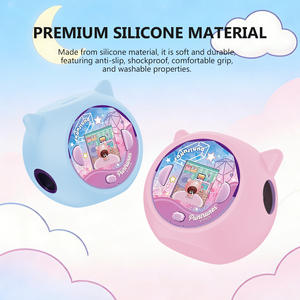 Coque de protection portable adaptée à la console de jeu électronique pour animaux de compagnie <span class=keywords><strong>Takara</strong></span> <span class=keywords><strong>Tomy</strong></span> Punirunes, housse de protection en silicone - Product Image 3