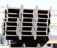 Q235B laminé à chaud I faisceau 10 #12 #14 # poutre en H en acier de construction pour la construction de bâtiments avec des services de pliage et de soudage