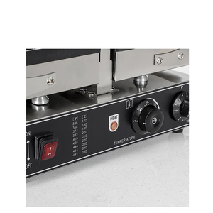 Máquina para hacer gofres belga comercial eléctrica rotativa <span class=keywords><strong>de</strong></span> gran venta, equipo antiadherente para aperitivos <span class=keywords><strong>de</strong></span> acero inoxidable para uso en restaurante doméstico - Product Image 4