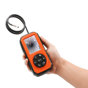 Endoscope 5,5 mm : Caméra d'inspection vidéo HD 720P TFT 3'' avec <span class=keywords><strong>sonde</strong></span> de caméra de 1 m enroulée à l'intérieur du boîtier pour le rangement - Product Image 1