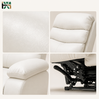 Fauteuil inclinable rembourré à dossier haut pour salon, home cinéma, bureau – Vente en gros directe usine