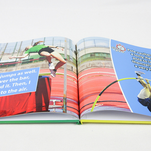 Libro personalizzato con copertina rigida in carta patinata e cartoncino grigio <span class=keywords><strong>per</strong></span> <span class=keywords><strong>riviste</strong></span> <span class=keywords><strong>per</strong></span> bambini - Product Image 6