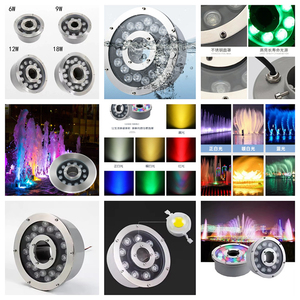 Luz LED subacuática de acero inoxidable RGBW IP68 impermeable G24 <span class=keywords><strong>Base</strong></span> portátil <span class=keywords><strong>para</strong></span> fuentes, estanques, paisaje de natación - Product Image 2