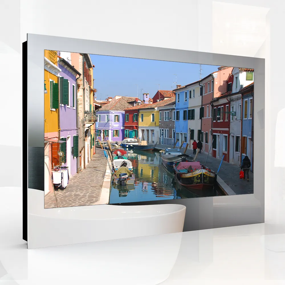 Magic Mirror TV-Mirror Smart Bathroom TV 500 nits High Brightness Full HD 1080P 32 inch Waterproof TV