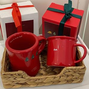 Tasse à café <span class=keywords><strong>vodafone</strong></span> rouge en céramique de Noël personnalisée de 11oz tasse à café rouge <span class=keywords><strong>vodafone</strong></span> rouge tasse personnalisée - Product Image 3