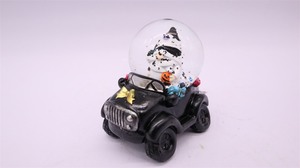 Precio de Fábrica, Lindos Regalos de Halloween, Bola de Cristal de Resina de 45 mm, Decoración Festiva, Globo de Nieve Pintado a Mano con Diseño de Bruja, Mago, Drácula - Product Image 6
