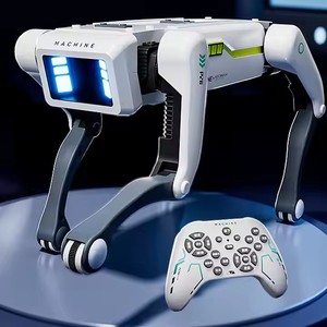 Machine télécommandée chien <span class=keywords><strong>2</strong></span> en 1 intelligente AI rc programmation histoire de danse interactive intelligente télécommande chien jouet - Product Image 6