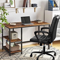Chaise de bureau pour ordinateur, chaise de direction en cuir, réglable, bon fournisseur en France