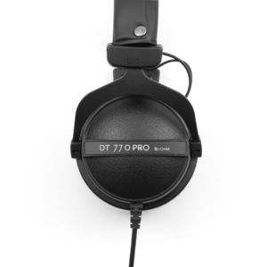 <span class=keywords><strong>DT</strong></span> <span class=keywords><strong>770</strong></span> PRO 80Ohm 250Ohm Over-Ear Studio Auriculares en gris. Diseño cerrado, cableado para grabación y monitoreo profesional - Product Image 3