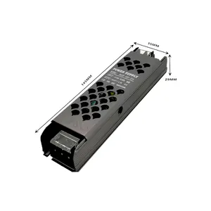 LED-Linearlampen-Schalt netzteil DC220V auf 12 V5A60W LED-Streifen lampe mit konstanter Spannung und Transformator Silent ultra dünn