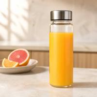 Bouteille d'eau Tritan 0,5 L personnalisable avec logo, sans BPA, anti-fuite, à boire directement, avec couvercle, compatible lave-vaisselle, pour usine et vente en gros
