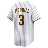 Jersey de Béisbol Americano Bordado al por Mayor de los Padres de San Diego # 23 Fernando Tatis Jr. # 13 Manny Machado # 3 Prendas Deportivas de Softbol Merrill