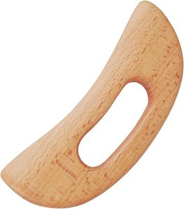 Tabla de madera de haya para masaje Gua Sha anticelulítico, removedor de callos para pies, herramienta de terapia de madera para modelar el cuerpo - Product Image 1