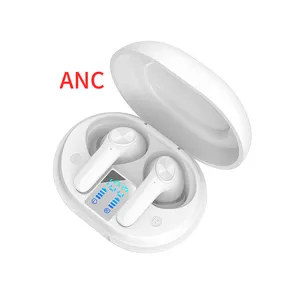 Écouteurs ANC haut de gamme D01, oreillettes OEM à réduction Active du bruit, écouteurs intra-auriculaires insonorisants avec double micro, casque ANC
