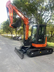 100% Excavatrice d'occasion originale à vendre Hitachi ZX55USR Petite taille d'occasion Japon 5 tonnes 5,5 tonnes en stock Prix bas - Product Image 4