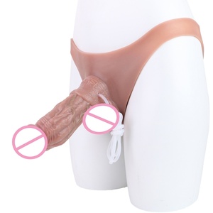 SXXY Silicone Strap on <b>Dildos</b> with Ejaculation, Solid Squirting <b>Dildo</b>, Strap-On Strap on for Women, Lesbian, Panties for Couples - Product Image 6