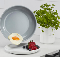 Ensemble de 11 ustensiles de cuisine en acier inoxydable, ensemble de casseroles et poêles avec couvercle en verre pour la cuisine, passe au lave-vaisselle