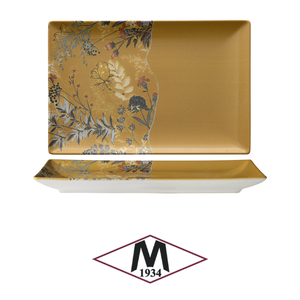 Plateau de service botanique couleur moutarde 30 × 20 cm Tokyo M1934 - Product Image 4